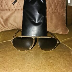 Authentic CELINE CL400261 20B Gold/Silver Palladium Havana $70obo